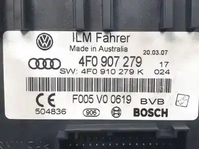 Piesă de schimb auto la mâna a doua modul electrotic pentru audi q7 (4l) bug referințe oem iam 4f0907279 f005v00619 