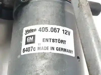 Автозапчастина б/у двигатель передніх склоочисників для opel corsa d z17dtr посилання на oem iam 13182340 367546129 405067 