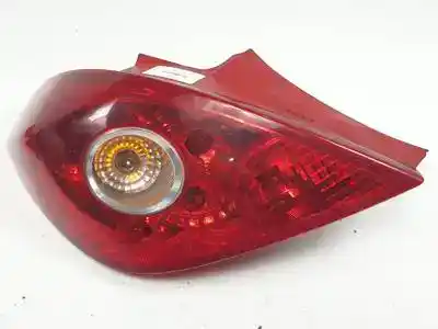 Pezzo di ricambio per auto di seconda mano Lampada Posteriore Sinistra per OPEL CORSA D Z17DTR Riferimenti OEM IAM 13186350 HALOGENO 89038960A 
