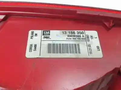 Автозапчастина б/у лівий ход ліхар для opel corsa d z17dtr посилання на oem iam 13186350 halogeno 89038960a 