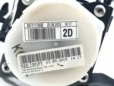 Автозапчастина б/у задній правий ремін безпеки для citroen c4 grand picasso ii hn02eb2dts.hn02 посилання на oem iam 96771179xx 307636599l 