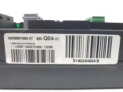 Pezzo di ricambio per auto di seconda mano scatola relè/fusibili per citroen c4 grand picasso ii hn02eb2dts.hn02 riferimenti oem iam 980668798001 s180204004b 