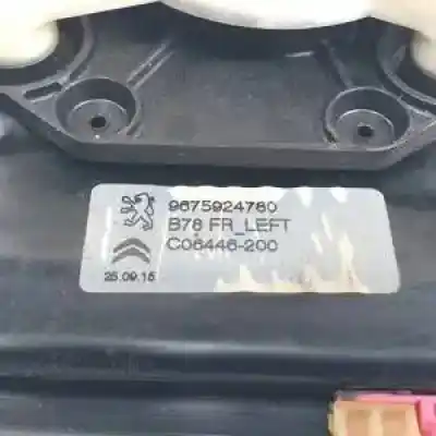 Second-hand car spare part driver left window regulator for citroen c4 grand picasso ii hn02eb2dts.hn02 oem iam references 9675288980  