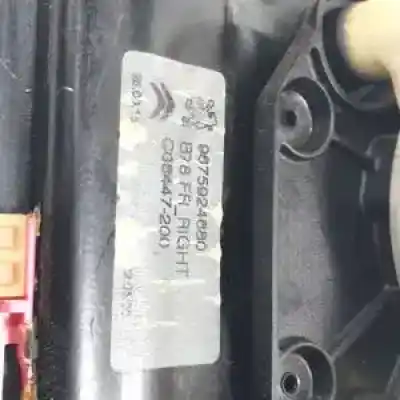 Second-hand car spare part passenger side right window regulator for citroen c4 grand picasso ii hn02eb2dts.hn02 oem iam references 9675924680  