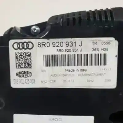 Peça sobressalente para automóvel em segunda mão quadrante por audi sq5 (8r) cgqb referências oem iam 8r0920931j 503002426303 