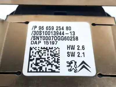 Second-hand car spare part electronic module for citroen c4 grand picasso ii hn02eb2dts.hn02 oem iam references 9665925480  
