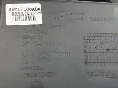 Pezzo di ricambio per auto di seconda mano scatola di guanti per citroen c4 grand picasso ii hn02eb2dts.hn02 riferimenti oem iam 1162835xzd 1162820xzd 30092015 