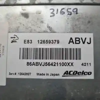 Second-hand car spare part ecu engine control for opel astra j lim. a14xer oem iam references 12659379 12642927 