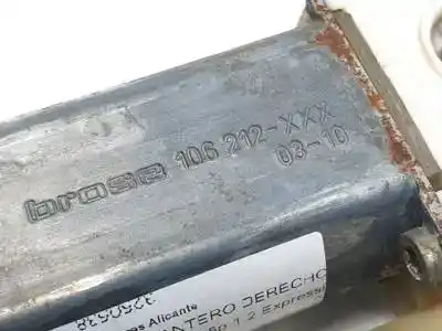 Second-hand car spare part right front window motor for renault clio ii fase ii (b/cb0) d7f726.d7fg7 oem iam references 106212xxx 0130822019 