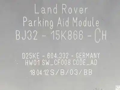 Автозапчастина б/у електронний модуль для land rover range rover evoque 224dt посилання на oem iam bj3215k866ch  