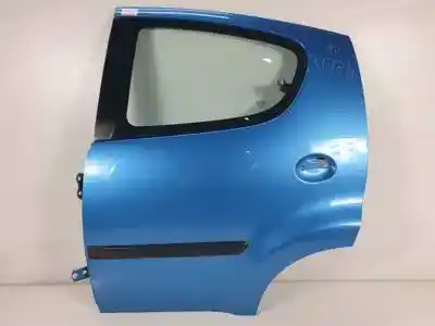 Peça sobressalente para automóvel em segunda mão porta do automóvel traseira esquerda por peugeot 107 cfa referências oem iam 