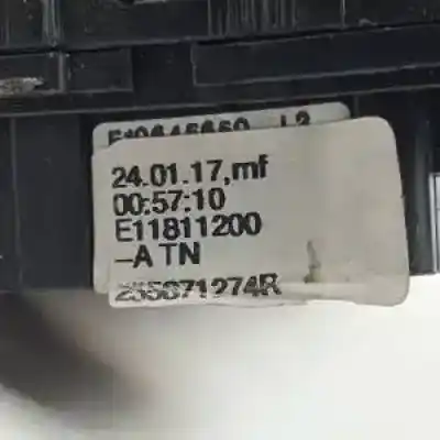 Peça sobressalente para automóvel em segunda mão comutador de limpa vidros por dacia sandero b4d.b4bd4 referências oem iam 255671274r e11811200 