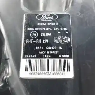 Автозапчасти б/у правая фара за ford transit/tourneo custom combi (ttf) drff ссылки oem iam bk2113w029bj halogeno 01035011200010 