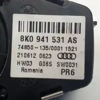 Peça sobressalente para automóvel em segunda mão comutador de luzes por audi a4 berlina (b8) cjca referências oem iam 8k0941531as  