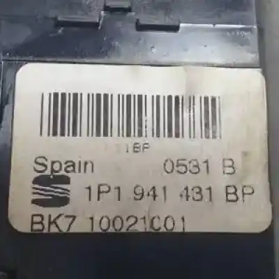 Second-hand car spare part headlights switch for seat leon (1p1) cayb.cayc oem iam references 1p1941431bp  