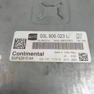 Second-hand car spare part ecu engine control for seat leon (1p1) cayb.cayc oem iam references 5wp42915aa 03l906023lf 