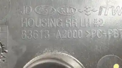 Second-hand car spare part interior left rear handle for kia cee´d (jd) g3lc oem iam references 83613a2000  