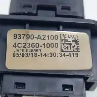 Second-hand car spare part hazard warning lights for kia cee´d (jd) g3lc oem iam references 93790a2100 4c23601000 