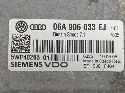 Second-hand car spare part ecu engine control for audi a3 sportback (8p) bgu oem iam references 5wp40265 06a906033j 