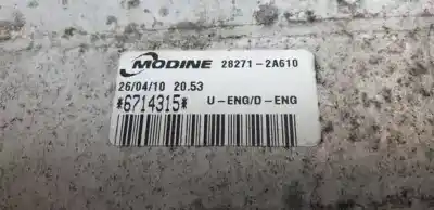 Peça sobressalente para automóvel em segunda mão intercooler por hyundai i30 (fd) d4fb referências oem iam 282712a610  