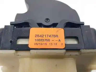 Second-hand car spare part right front power window switch for dacia duster k9k666 oem iam references 254217475r 1023750a 