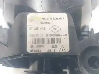 Pezzo di ricambio per auto di seconda mano fendinebbia sinistra per dacia duster k9k666 riferimenti oem iam 261500097r halogeno 89208691 
