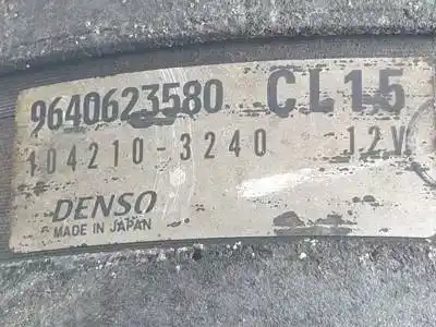 Second-hand car spare part alternator for citroen c3 8hx oem iam references 9640623580 1042103240 