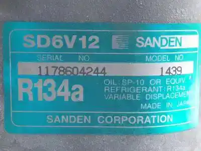 Peça sobressalente para automóvel em segunda mão compressor de ar condicionado a/a a/c por citroen c3 8hx referências oem iam 1439  
