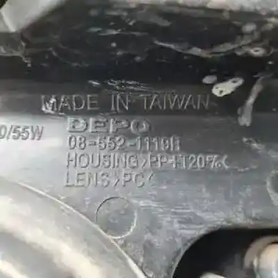 Second-hand car spare part right headlight for citroen c2 8hxdv4td.8hx oem iam references 085521119r  