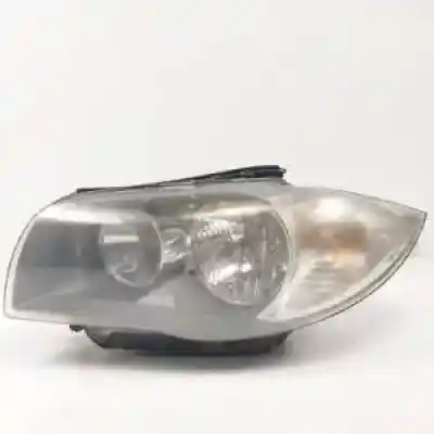 Second-hand car spare part LEFT HEADLIGHT for BMW SERIE 1 BERLINA (E81/E87)  OEM IAM references 7249651 HALOGENO 89502132 