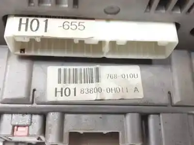 Peça sobressalente para automóvel em segunda mão quadrante por peugeot 107 cfa referências oem iam 838000h011  