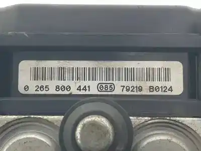 Peça sobressalente para automóvel em segunda mão abs por peugeot 107 cfa referências oem iam 445100h010 0265231579 0265800441 