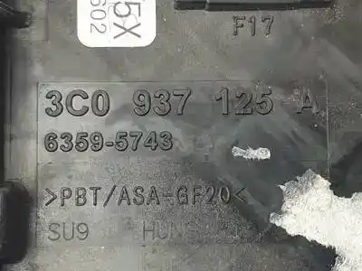 Peça sobressalente para automóvel em segunda mão caixa de fusíveis e relés por audi q3 (8u) cfgc referências oem iam 3c0937125a 63595743 