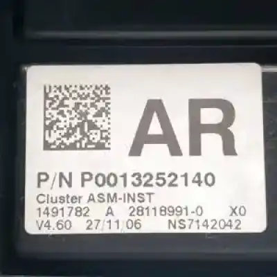 Peça sobressalente para automóvel em segunda mão quadrante por opel corsa d z14xep referências oem iam 13252140 281189910 
