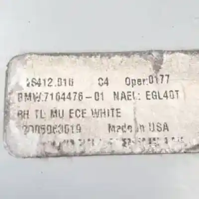Peça sobressalente para automóvel em segunda mão farolim traseiro direito por bmw x5 (e53) m57d30o1.306d2.11007790147 referências oem iam 7164476 halógeno 412010 