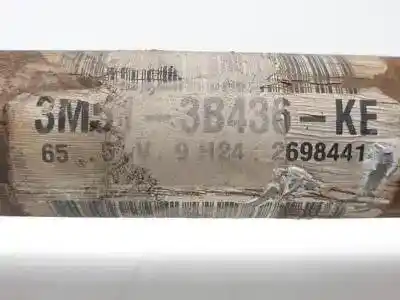 Peça sobressalente para automóvel em segunda mão transmissão dianteira direita por ford focus c-max (cap) aoda.aodb.syda.g6da.hwda referências oem iam 3m513b436ke  