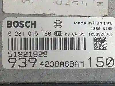 Peça sobressalente para automóvel em segunda mão centralina de motor uce por alfa romeo 159 (140) 939a2000 referências oem iam 0281015160 51821929 