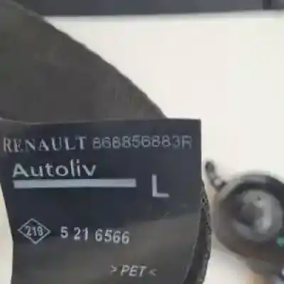Pezzo di ricambio per auto di seconda mano cintura di sicurezza anteriore sinistra per renault captur (j5al) k9k608 riferimenti oem iam 868856883r  