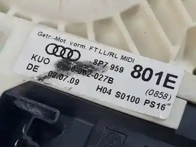 Автозапчасти б/у регулятор стекла переднего правого за audi a3 (8p) bls ссылки oem iam 8p7837462f  