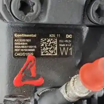 Second-hand car spare part complete engine for dacia duster k9k666 oem iam references k9kg666  