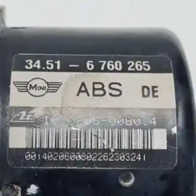 Pezzo di ricambio per auto di seconda mano abs per mini mini (r50,r53) w10b16a.w10b16aa riferimenti oem iam 6760266 10096008623 10020600804 