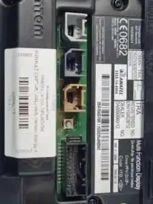 Second-hand car spare part multifunction display for renault captur (j5al) k9k608 oem iam references 259156379r 0355149666 