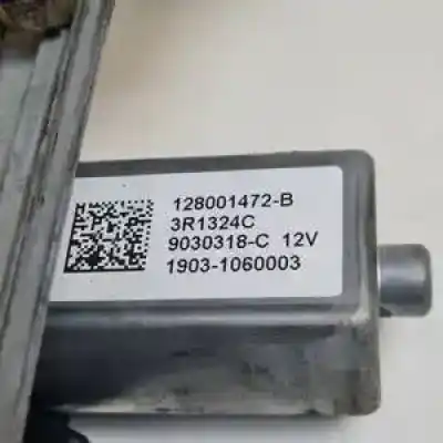 Peça sobressalente para automóvel em segunda mão elevador de vidros traseiro esquerdo por renault captur (j5al) k9k608 referências oem iam 128001472b  