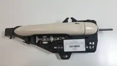 Second-hand car spare part exterior left rear door handle for renault captur (j5al) k9k608 oem iam references 806076837r