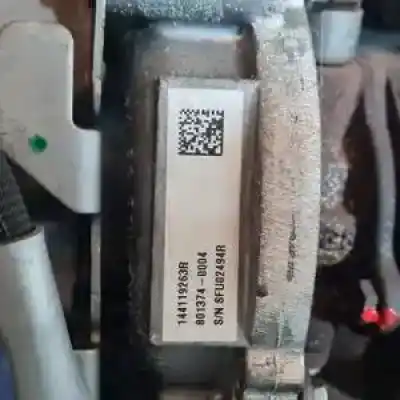 Second-hand car spare part complete engine for renault captur (j5al) k9k608 oem iam references k9k608  