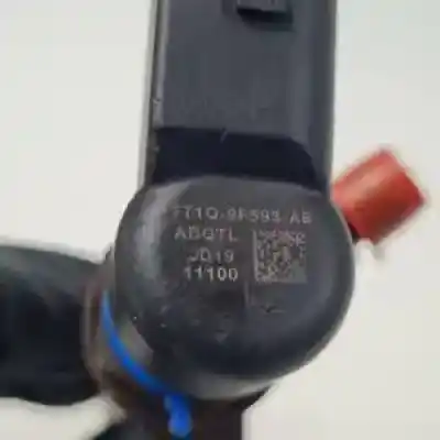 Peça sobressalente para automóvel em segunda mão injetor por ford transit connect (tc7) r2pa referências oem iam 7t1q9f593ab  
