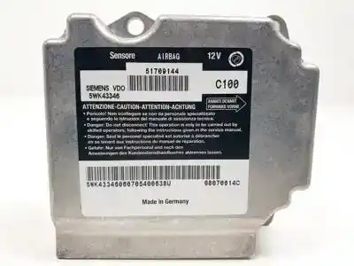 Second-hand car spare part Airbag Control Unit for FIAT STILO (192) 192A8000 OEM IAM references 5WK43346 51709144 