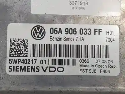 Second-hand car spare part ecu engine control for seat leon (1p1) bse oem iam references 5wp40217 06a906033f 