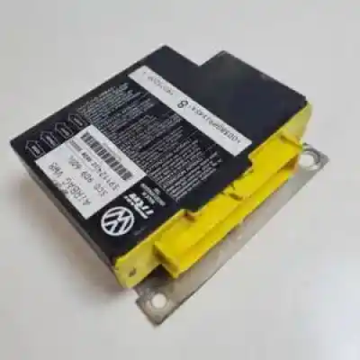 Peça sobressalente para automóvel em segunda mão centralina de airbag por seat leon (1p1) bxe referências oem iam 391124