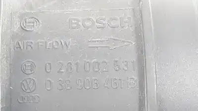 Second-hand car spare part flowmeter for seat leon (1p1) bxe oem iam references 038906461b 0281002531 